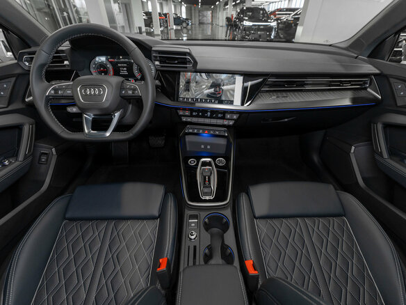 2026 Audi A3L 35 TFSI IV (8Y) Рестайлинг, зелёный, 4115000 рублей - вид 10