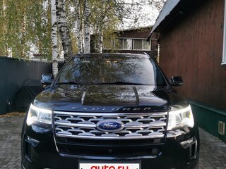 2019 Ford Explorer V Рестайлинг 2, чёрный, 3550000 рублей, вид 1