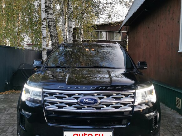2019 Ford Explorer V Рестайлинг 2, чёрный, 3550000 рублей