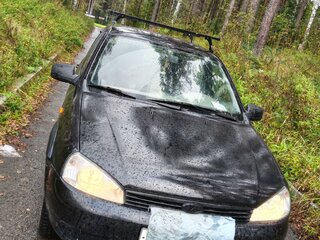 2012 Lada (ВАЗ) Kalina I, чёрный, 235000 рублей, вид 3
