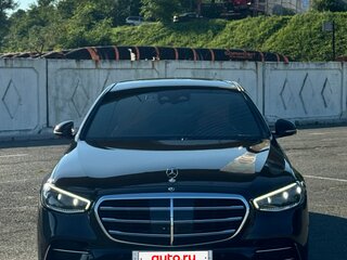 2022 Mercedes-Benz S-Класс 400 d 4MATIC VII (W223), чёрный, 7700000 рублей, вид 2