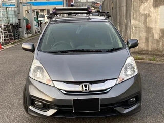 2013 Honda Fit Shuttle I Рестайлинг, серый, 750000 рублей, вид 3