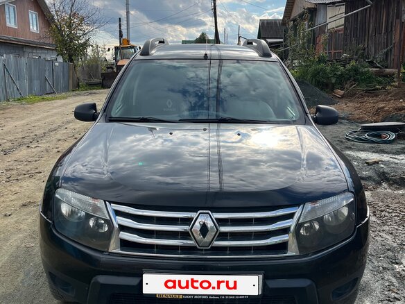 2012 Renault Duster I, чёрный, 700000 рублей - вид 1