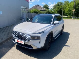 2021 Hyundai Santa Fe IV Рестайлинг, белый, 3800000 рублей, вид 1