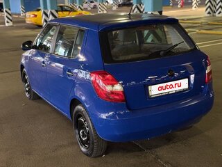 2012 Skoda Fabia II Рестайлинг, синий, 270000 рублей, вид 4