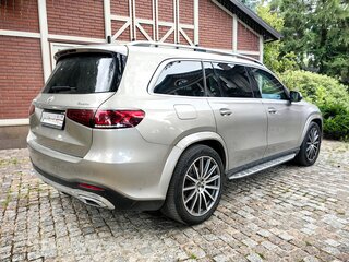 2019 Mercedes-Benz GLS 400 d II (X167), серебристый, 8100000 рублей, вид 4