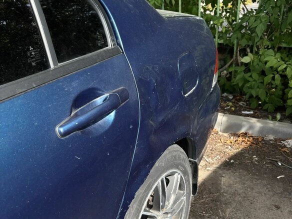2004 Mitsubishi Lancer IX, синий, 250000 рублей - вид 9