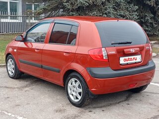 2008 Hyundai Getz I Рестайлинг, красный, 390000 рублей, вид 4