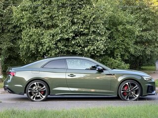 2021 Audi S5 II (F5) Рестайлинг, зелёный, 5350000 рублей, вид 4