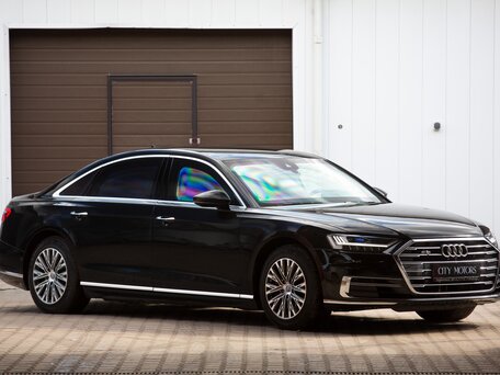 2020 Audi A8 Long 60 TFSI IV (D5), чёрный, 24500000 рублей, вид 5
