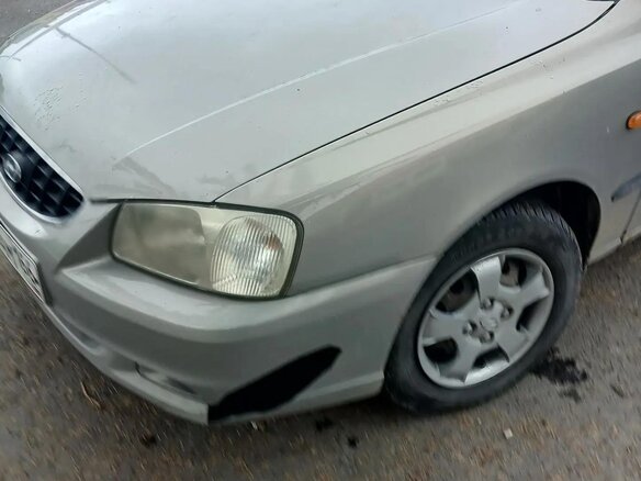 2007 Hyundai Accent ТагАЗ II, бежевый, 350000 рублей - вид 13