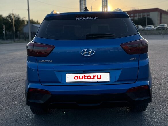 2018 Hyundai Creta I, синий, 1820000 рублей - вид 5