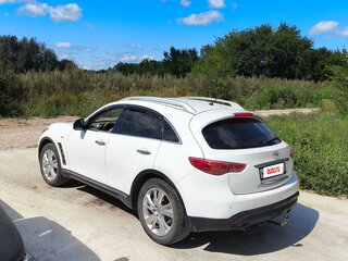 2012 Infiniti FX37 II (S51) Рестайлинг, белый, 1700000 рублей, вид 4