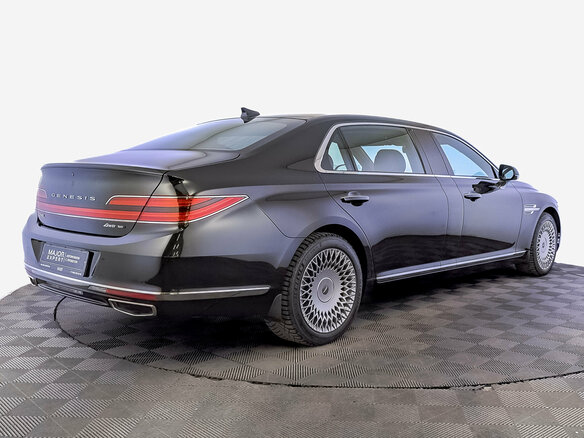 2021 Genesis G90 Limousine I Рестайлинг, чёрный, 5840000 рублей - вид 5