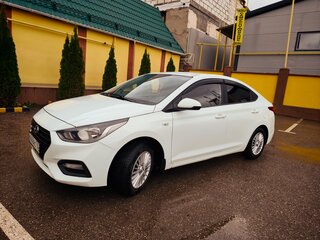 2019 Hyundai Solaris II, белый, 1290000 рублей, вид 3