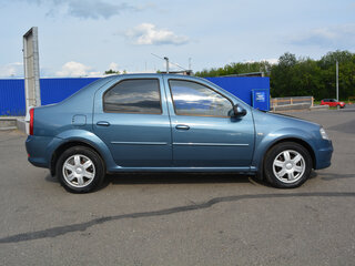 2010 Renault Logan I Рестайлинг, синий, 579000 рублей, вид 4