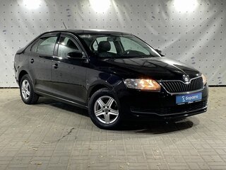 2017 Skoda Rapid I Рестайлинг, чёрный, 1170000 рублей, вид 3