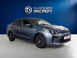 2019 Kia Rio IV, серый, 1520000 рублей, вид 3
