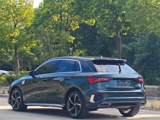 2022 Audi A3 Sportback 35 TFSI IV (8Y), зелёный, 2690000 рублей, вид 4