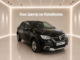 2021 Renault Logan Stepway II Рестайлинг, чёрный, 1245000 рублей, вид 2
