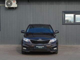 2016 Kia Rio III Рестайлинг, коричневый, 1049888 рублей, вид 2