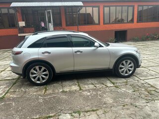 2008 Infiniti FX35 I (S50) Рестайлинг, серебристый, 1000000 рублей, вид 3