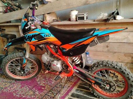2024 Kayo Evolution YX125EM, чёрный, 80000 рублей, вид 3