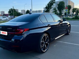 2020 BMW 5 серии 530d xDrive VII (G30/G31/G38) Рестайлинг, чёрный, 7850000 рублей, вид 4