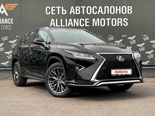 2017 Lexus RX 200t IV, чёрный, 4500000 рублей, вид 1