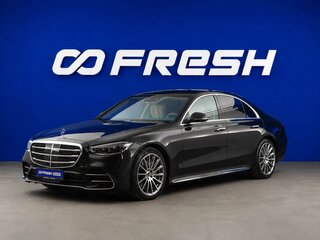 2021 Mercedes-Benz S-Класс 500 4MATIC VII (W223), чёрный, 8693055 рублей, вид 5