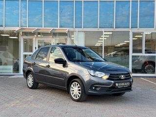 2021 Lada (ВАЗ) Granta I Рестайлинг, зелёный, 662000 рублей, вид 2