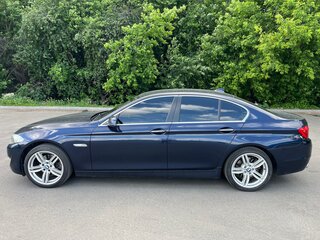2012 BMW 5 серии 520i VI (F10/F11/F07), синий, 1600000 рублей, вид 4