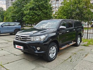2018 Toyota Hilux VIII, чёрный, 3450000 рублей, вид 1