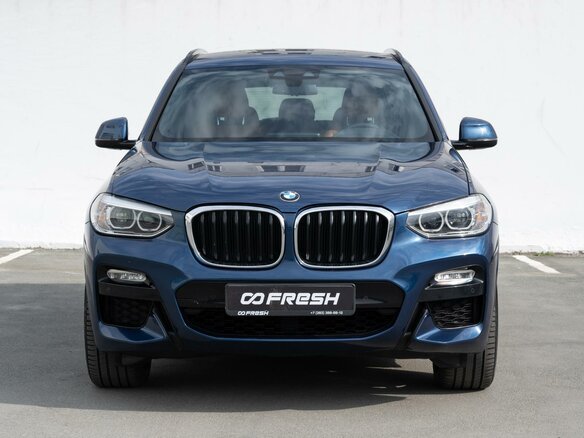 2018 BMW X3 30i xDrive III (G01), синий - вид 2