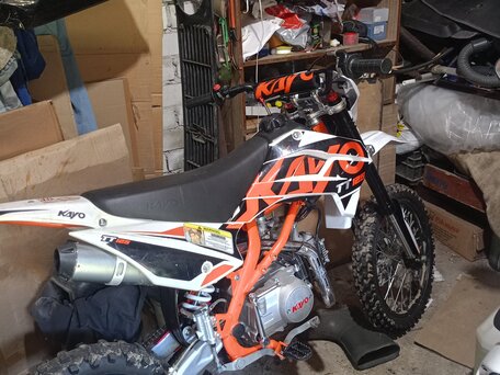 2024 Kayo Basic TT125, оранжевый, 85000 рублей, вид 2