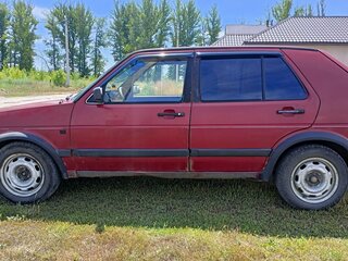 1990 Volkswagen Golf II, красный, 177000 рублей, вид 5