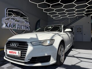 2016 Audi A6 IV (C7) Рестайлинг, белый, 1910000 рублей, вид 3