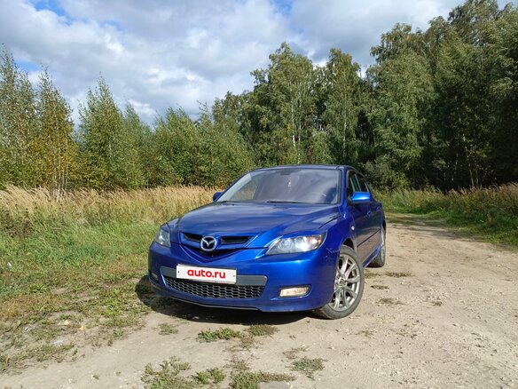 2006 Mazda 3 I (BK) Рестайлинг, синий, 500000 рублей