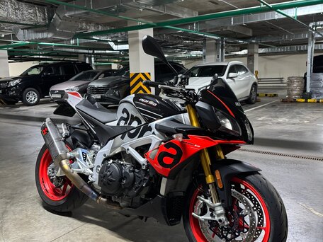 2019 Aprilia Tuono V4, серебристый, 1599000 рублей, вид 1