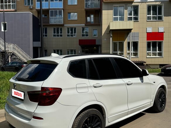 2015 BMW X3 20d xDrive II (F25) Рестайлинг, белый, 1750000 рублей - вид 5