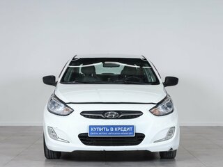 2011 Hyundai Solaris I, белый, 899000 рублей, вид 2