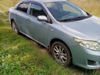 2008 Toyota Corolla AMT X (E140, E150), голубой, 612000 рублей, вид 2
