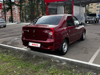 2011 Renault Logan I Рестайлинг, красный, 340000 рублей, вид 4