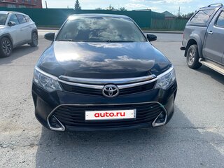 2016 Toyota Camry VII (XV50) Рестайлинг, чёрный, 3000000 рублей, вид 1
