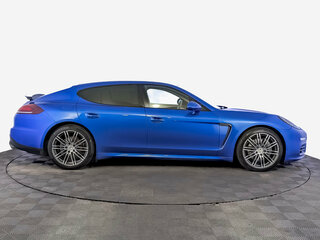 2016 Porsche Panamera 4 I Рестайлинг, синий, 3217500 рублей, вид 4
