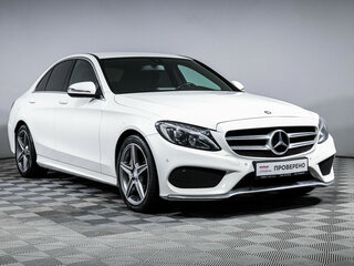 2016 Mercedes-Benz C-Класс 180 IV (W205), белый, 2400000 рублей, вид 3