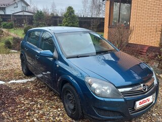 2007 Opel Astra H Рестайлинг, синий, 535000 рублей, вид 4
