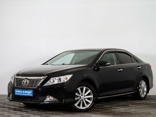 2014 Toyota Camry VII (XV50), чёрный, 1639000 рублей, вид 3