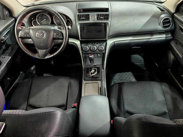 2010 Mazda 6 II (GH) Рестайлинг, белый, 899000 рублей - вид 8