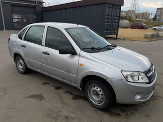 2013 Lada (ВАЗ) Granta I, серебристый, 310000 рублей, вид 3